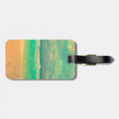  strand "Keep Calm and Dream Big", citaat Bagagelabel (Achterkant horizontaal)