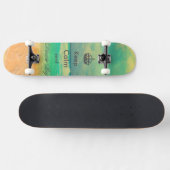  strand "Keep Calm and Dream Big", citaat Skateboard (Horizontaal)