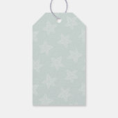 Strand Kerst Zand Emmer Cadeaulabel (Achterkant)