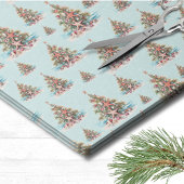 Strand Kerstboom Patroon Tissuepapier