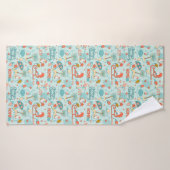 Strand Kerstmis, kust feestdagen, Handdoek (Badhanddoek)