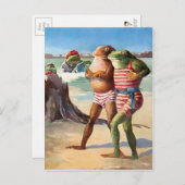 strand Kikkikkers Briefkaart (Voorkant / Achterkant)