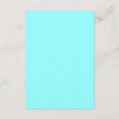 Strand Kleurrijke Starfish veiligheidsmaatregelen Informatiekaartje (Achterkant)