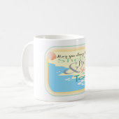 Strand Koffie Mok (Voorkant links)