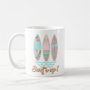 Strand Koffie Mok   Surf's Up Coffee Mok  