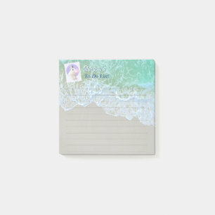 Strand, Konijn, of Jouw foto, Naam, Takenlijst Post-it® Notes