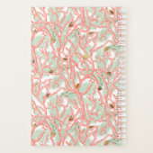 Strand Koraal Schelpen Maatwerk Monogram Planner (Achterkant)