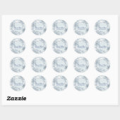 Strand Koraalrif Zeeschelp & Zeester Stickers (Vel)