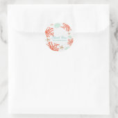 Strand Koraalrif Zeeschelp & Zeester Stickers (Tas)