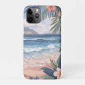 Strand Kunst Bloemen Hawaii Case-Mate iPhone Case (Achterkant)
