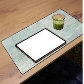 Strand Kust Driftwood Aqua Blauw Rustiek Hout Naam Bureaumat