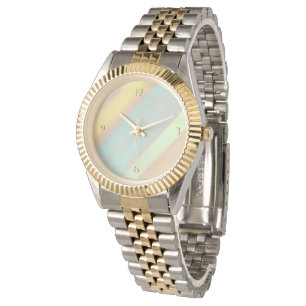Strand Kust Kleurrijk Pastel Horloge