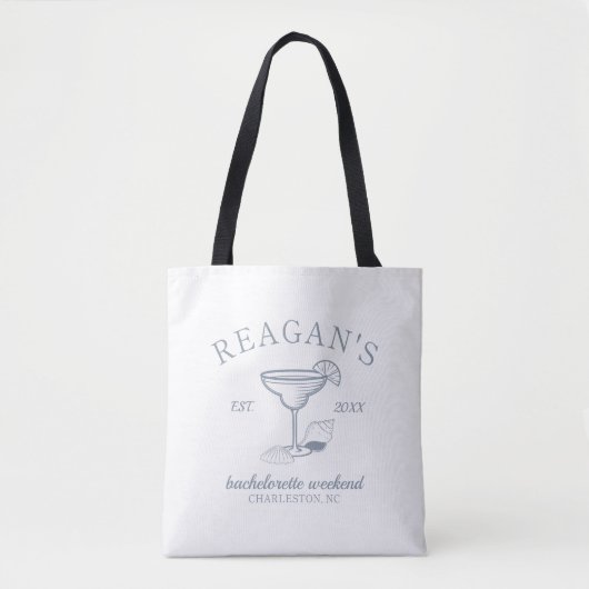 Strand Kust Meisjes Weekend Bachelorette Feest Tote Bag (Voorkant)