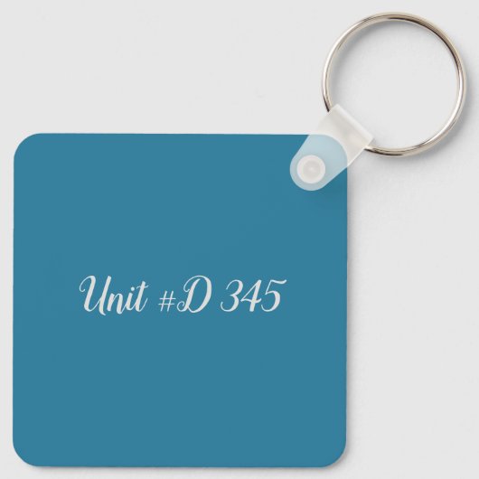 Strand Kust Michigan Shoreline Art Sleutelhanger (Achterkant)