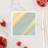 Strand Kust Pastel Strepen Servet (Insitu)