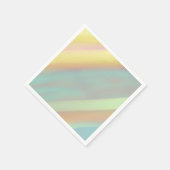 Strand Kust Pastel Strepen Servet (Hoek)