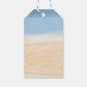 Strand Kust Schelp Bedankt Feest Favor Cadeaulabel (Achterkant)