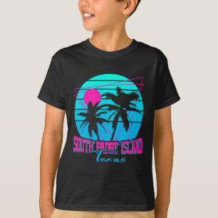 Strand Kust Stad Vakantie Souvenir Zuid Padre I T-shirt