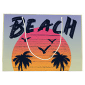 Strand/kust/tropisch/Hawaïaans Groot Cadeauzakje (Achterkant)