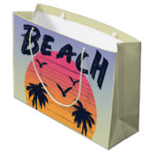 Strand/kust/tropisch/Hawaïaans Groot Cadeauzakje (Achterkant Gekanteld)