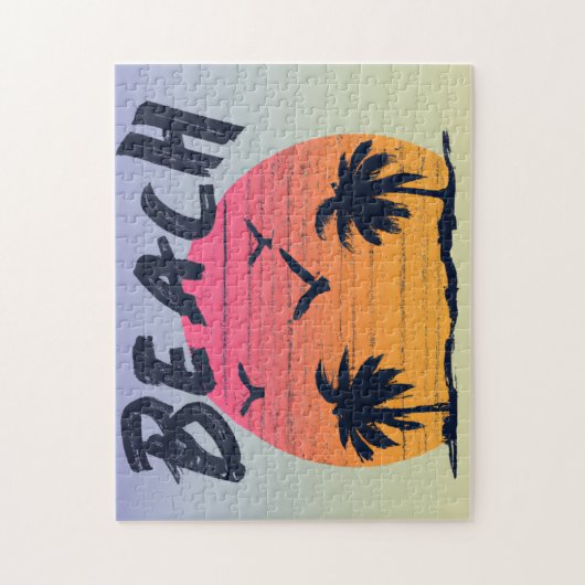 Strand/kust/tropisch/Hawaiaans Legpuzzel (Verticaal)