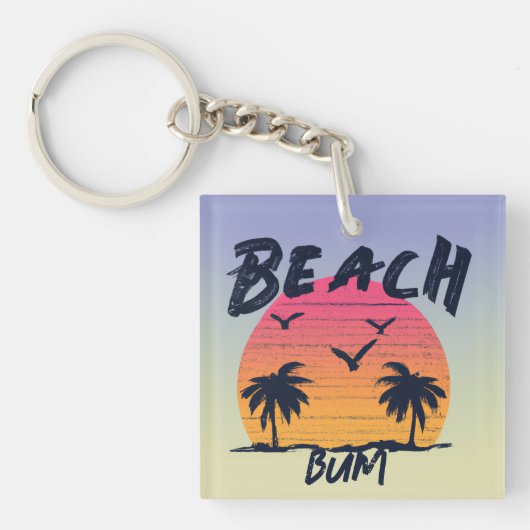 Strand/kust/tropisch/Hawaïaans Sleutelhanger (voorkant)
