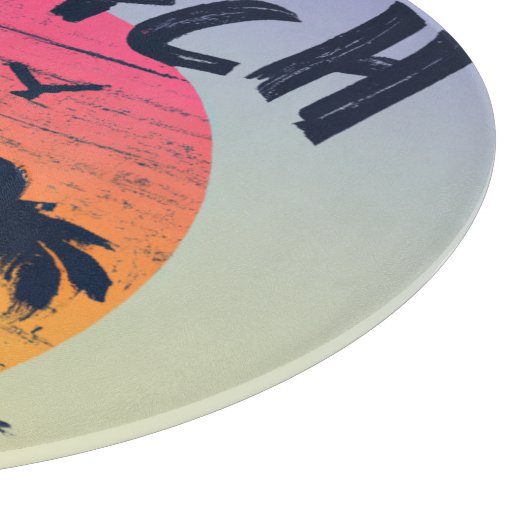 Strand/kust/tropisch/Hawaïaans Snijplank (Hoek)