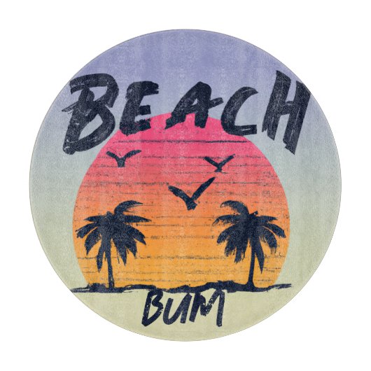 Strand/kust/tropisch/Hawaïaans Snijplank (Voorkant)