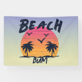 Strand/kust/tropisch/Hawaïaans Spandoek (Horizontaal)