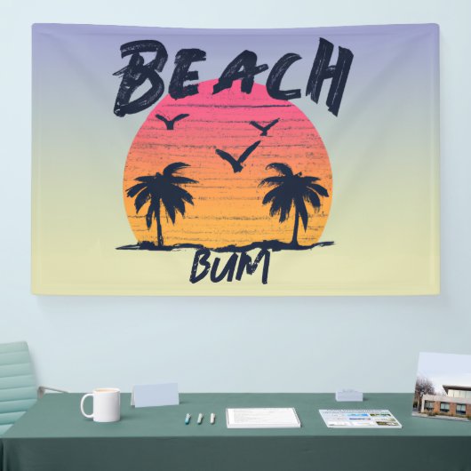 Strand/kust/tropisch/Hawaïaans Spandoek (Beurs)