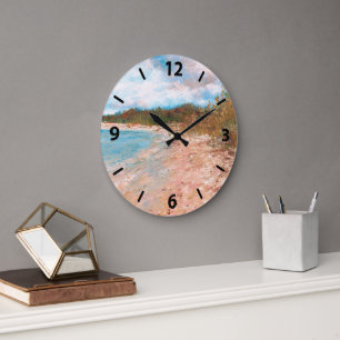 Strand Kustkust Shoreline Art Grote Klok