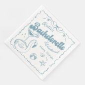 Strand Laatste Toast Bachelorette Party servetten (Hoek)