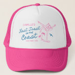 Strand Laatste Toast Bachelorette Weekend Trucker Pet<br><div class="desc">Verhoog je vrijgezellenfeest met onze Last Toast trucker hoed! Het is een leuke en levendige aanvulling op je viering. Bijpassende items in Cava party design.</div>