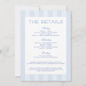 Strand Laatste toast op de kust Bachelorette Weeke Kaart (Achterkant)