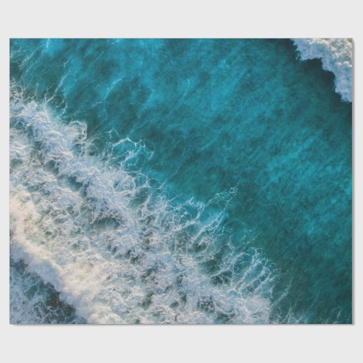  strand landschap cadeaupapier (Vlak)