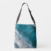  strand landschap crossbody tas (Achterkant)