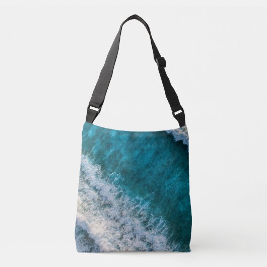  strand landschap crossbody tas (Voorkant)