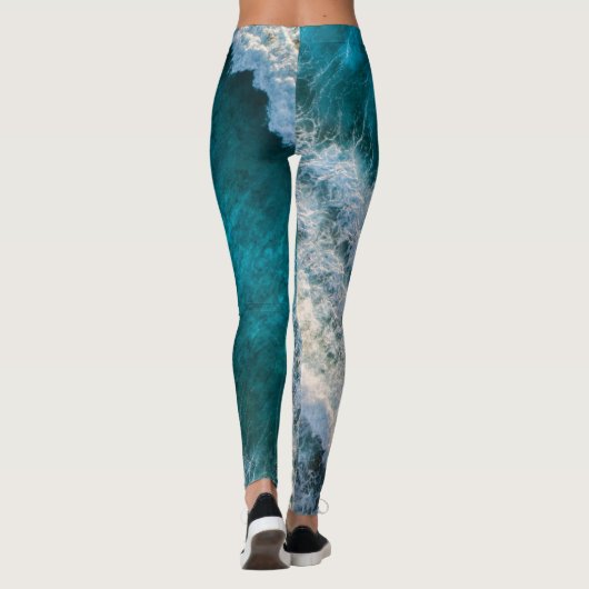  strand landschap leggings (Achterkant)