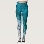  strand landschap leggings (Voorkant)