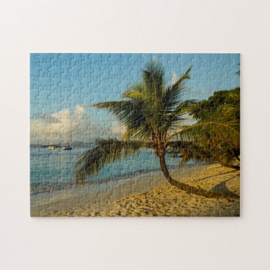 Strand landschap legpuzzel (Horizontaal)