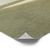 Strand Landschapsschilderij Klassieke kunst Poster (Hoek)