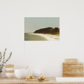 Strand Landschapsschilderij Klassieke kunst Poster (Keuken)