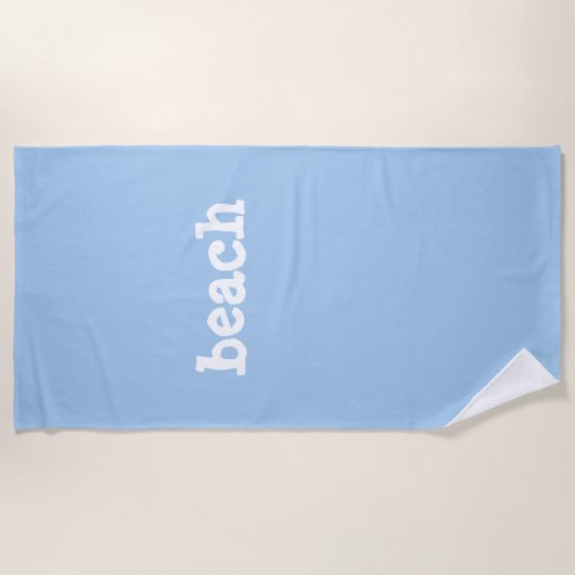 strand Lange mouw Strandlaken (Voorkant)