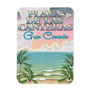 Strand Las Canteras Gran Canteras Magneet