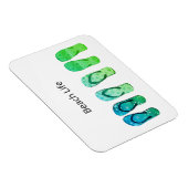 Strand Leven en Teenslippers aanpasbaar Magneet (Rechterzijde)