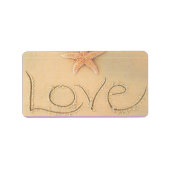Strand Liefde Labels (Voorkant)