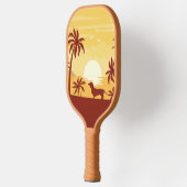 Strand Liefdevolle Dachshund Pickleball Gift Pickleball Paddle (Links)