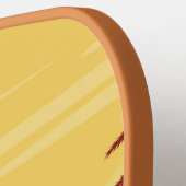 Strand Liefdevolle Dachshund Pickleball Gift Pickleball Paddle (Links Detail)