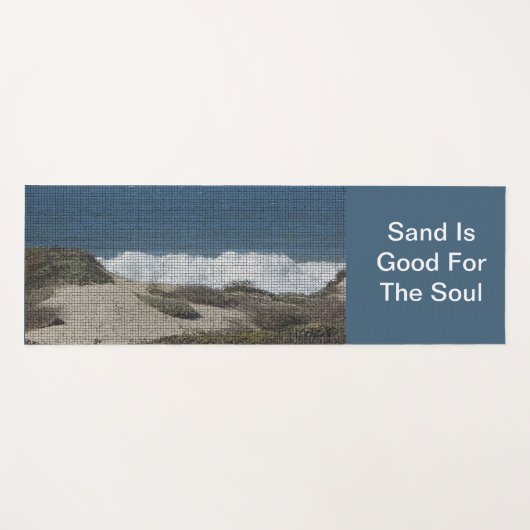 Strand Liefhebber Kustlandschap Ocean Beachcomber Yogamat (Voorkant (horizontaal))