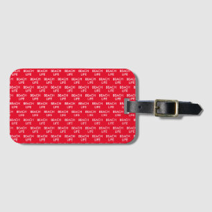 Strand Life Badmeester Gift Bagagelabel
